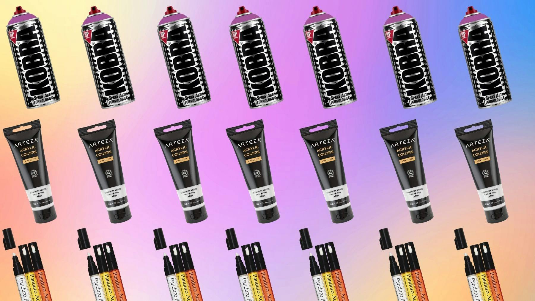 Best paint for brilliant colour on air dry clay